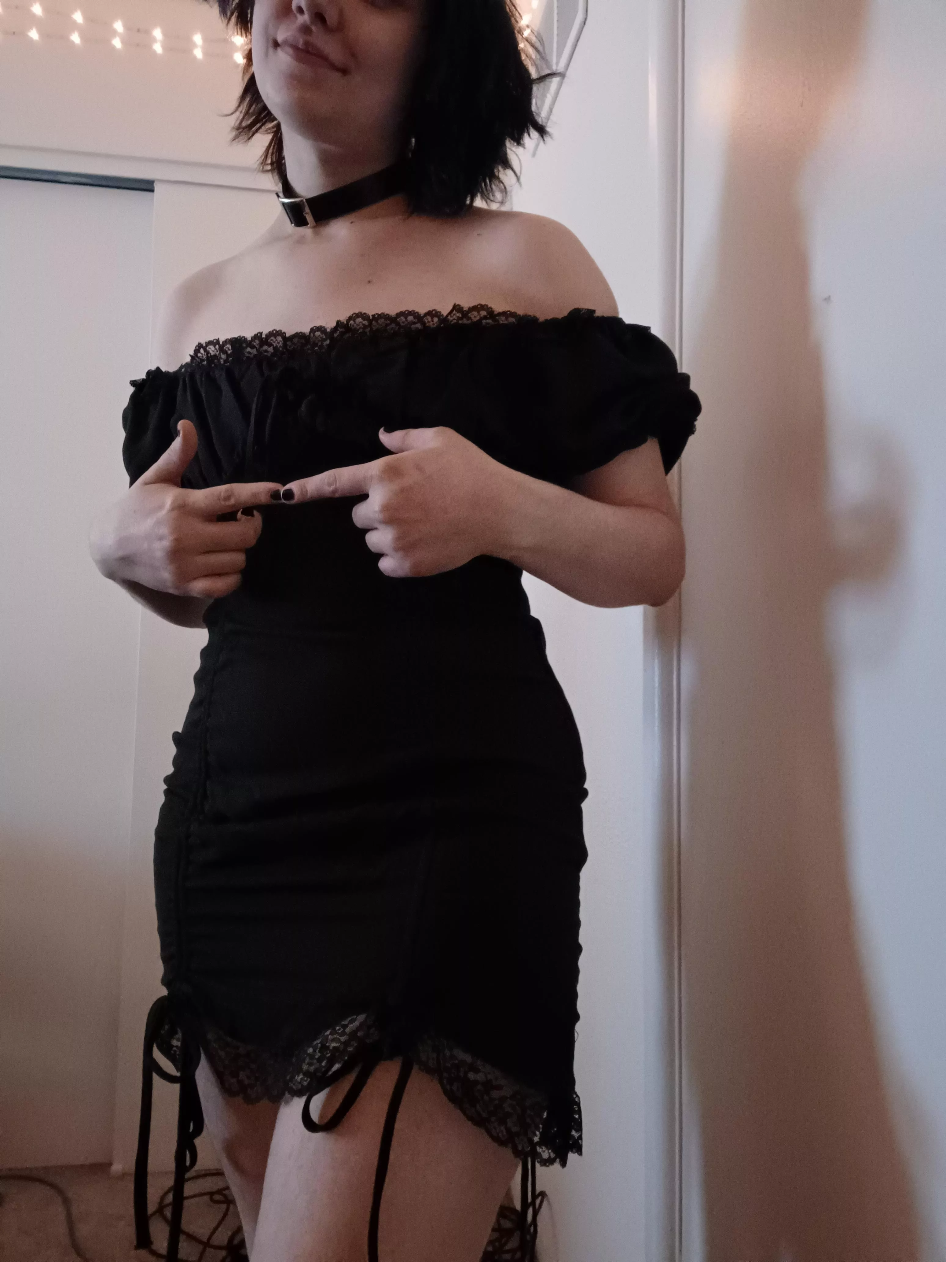 Breaking in a new dress