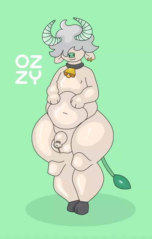 chubby bull! (oc im the artist)