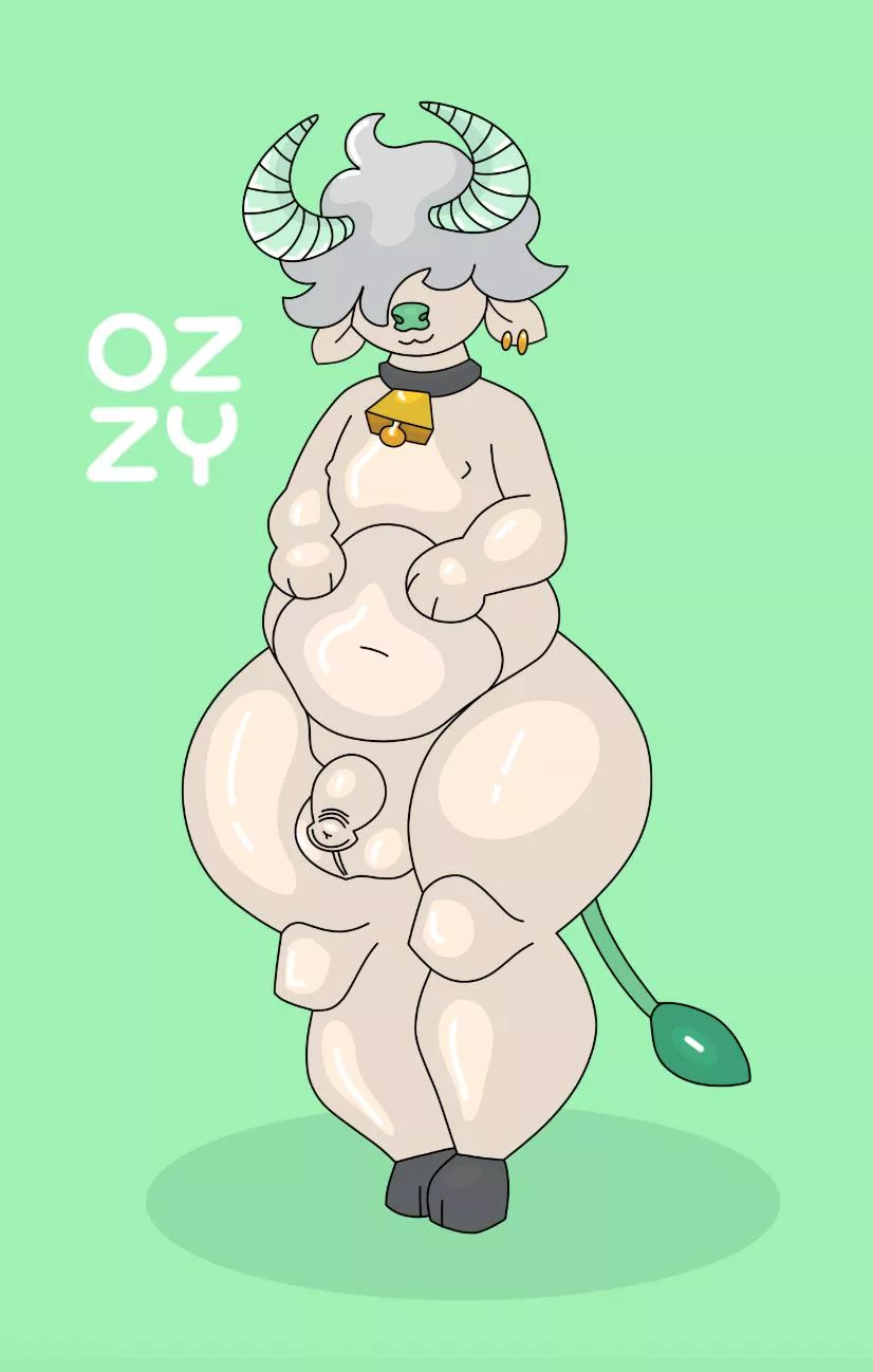 chubby bull! (oc im the artist)