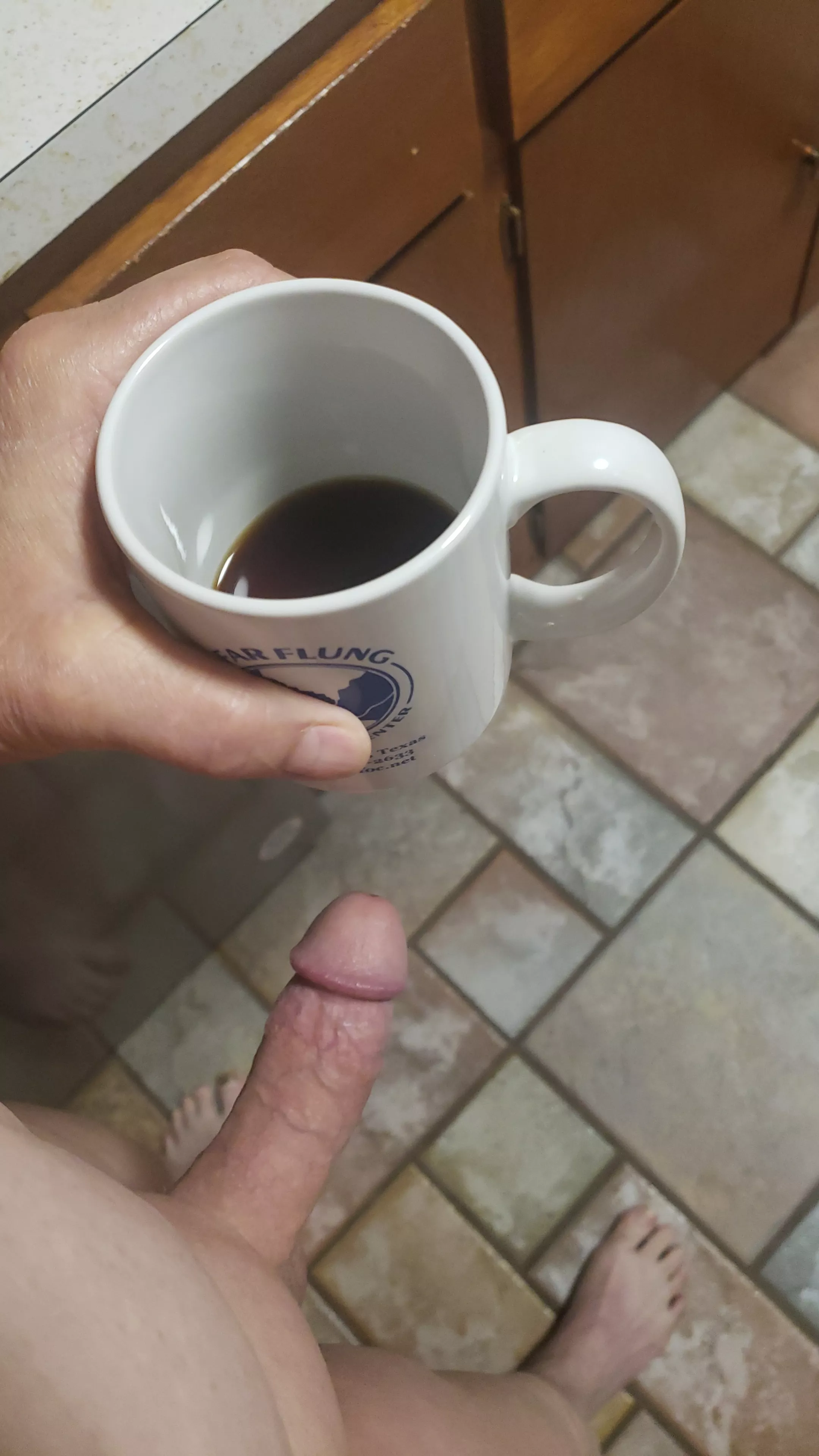 first cup of the day