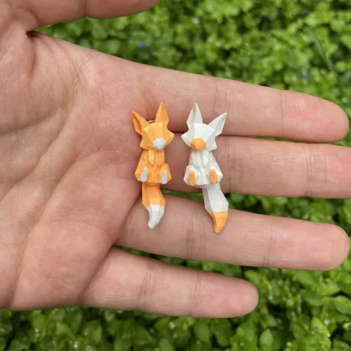 Fox Earrings (art by me)