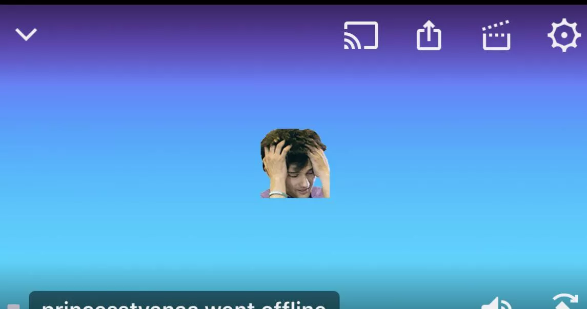 Hello can anybody tell me what this means??? Everytime I try to stream through obs via twitch the stream crashes but I appear to still be live and it get this image over my stream