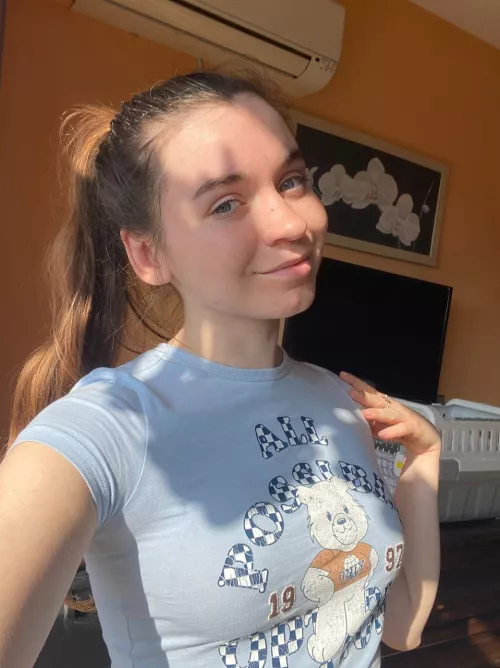 I get vitamin D and pass on a good mood 😊😋