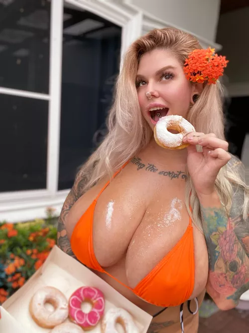 I think your dick is as sweet as a donut