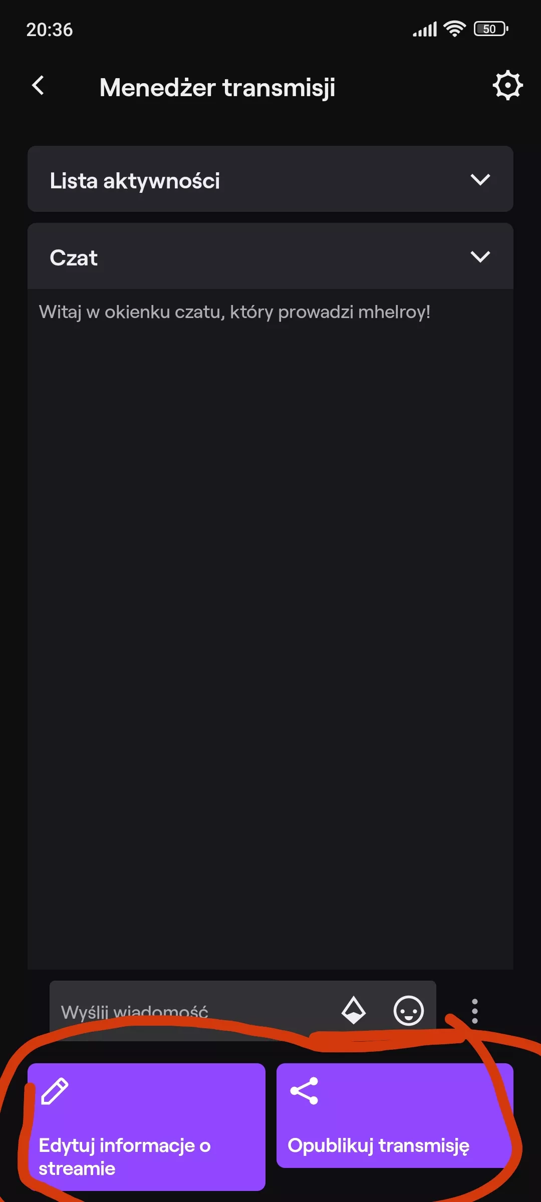 is there a way to remove this anoying banners in the bottom of control panel on twitch app?