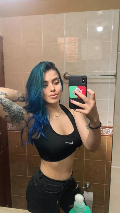 Is this the reflection of a goddess?