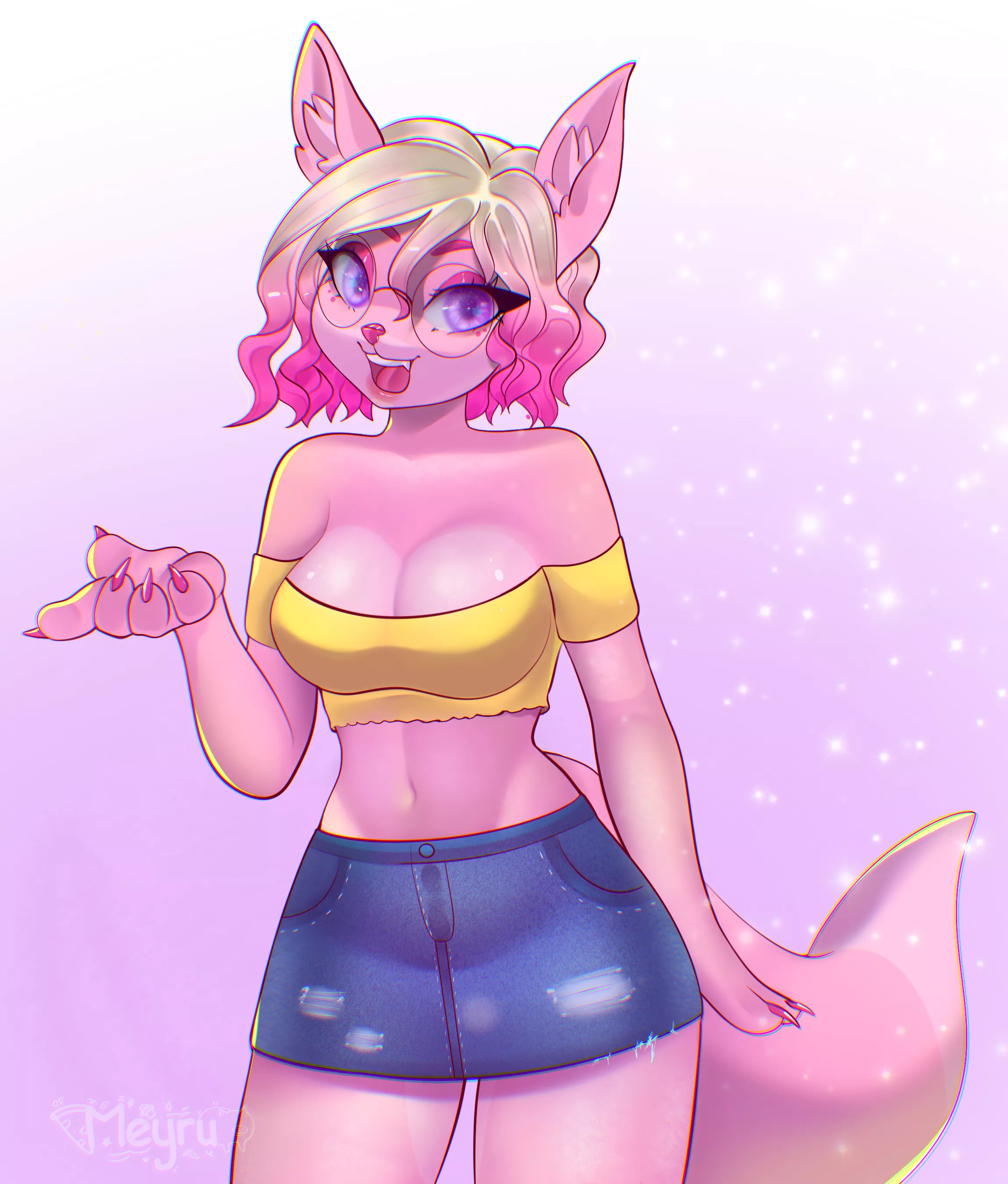 My fursona that I commissioned [Artist: @MeyruArt_ on twitter]