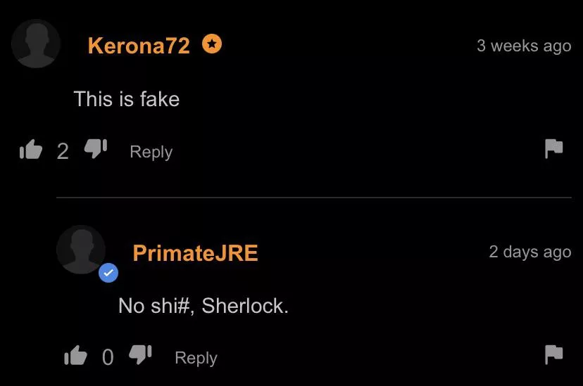 My guy stated the obvious