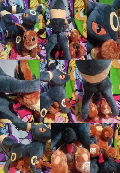 NSFW Pokemon eeveelutions male Umbreon x female Eevee [MF] (Furrysale)