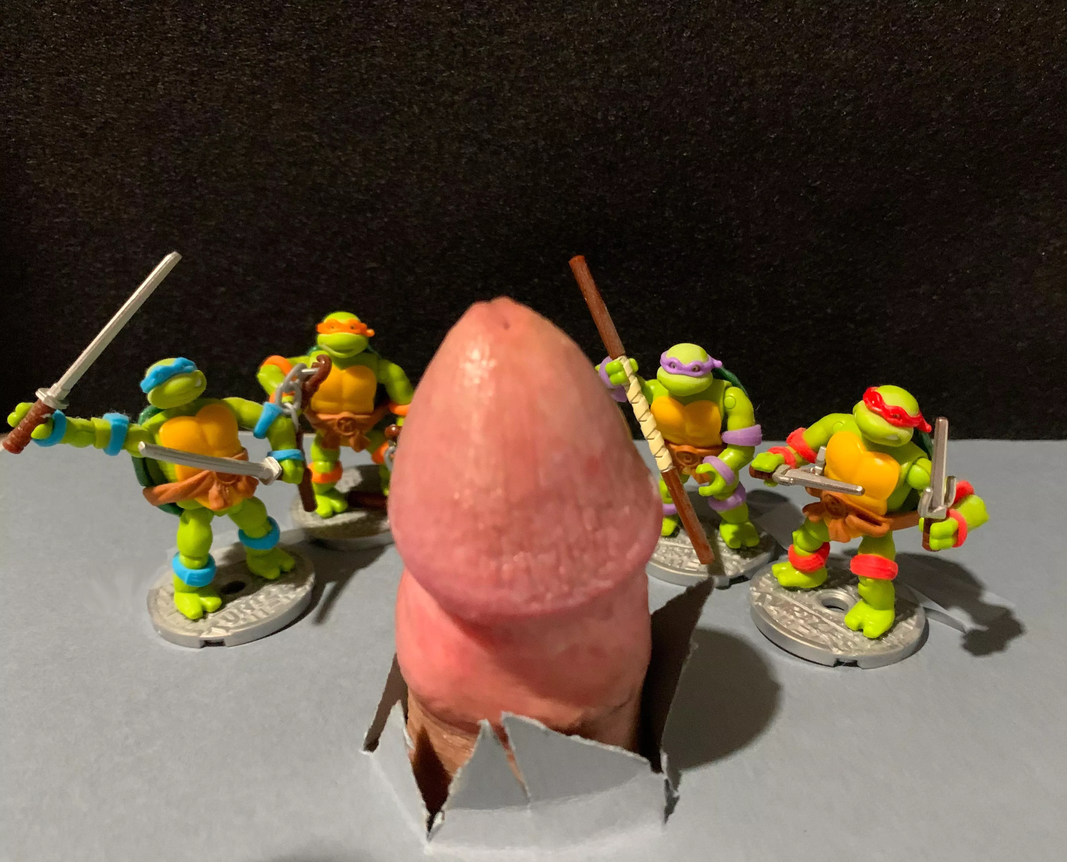 (oc) Turtles vs the Sewer Snake