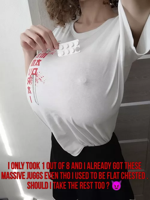 only took 1 and got this enormous, 7 are still left 🥰