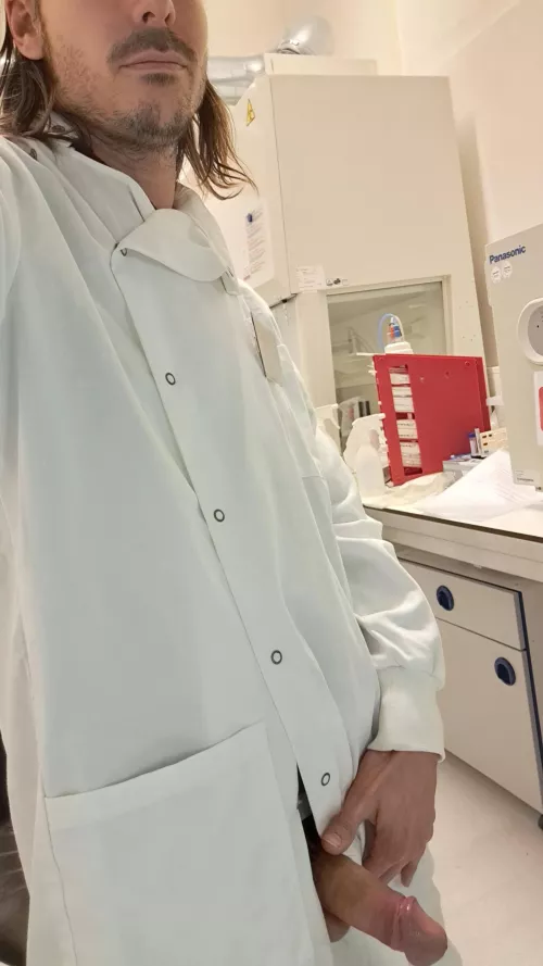 Overtime in the lab :)