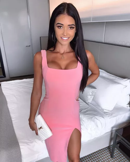 Pink dress