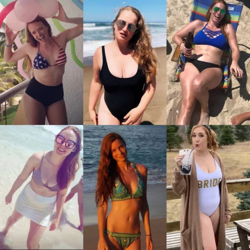 Redheads in bathing suits 😍