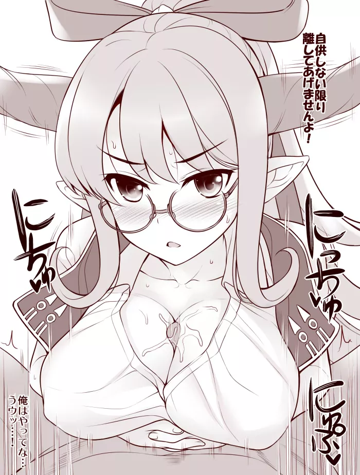 She loves when I cum on her beautiful big boobs