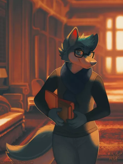 Trip to the Library [MylaFox]