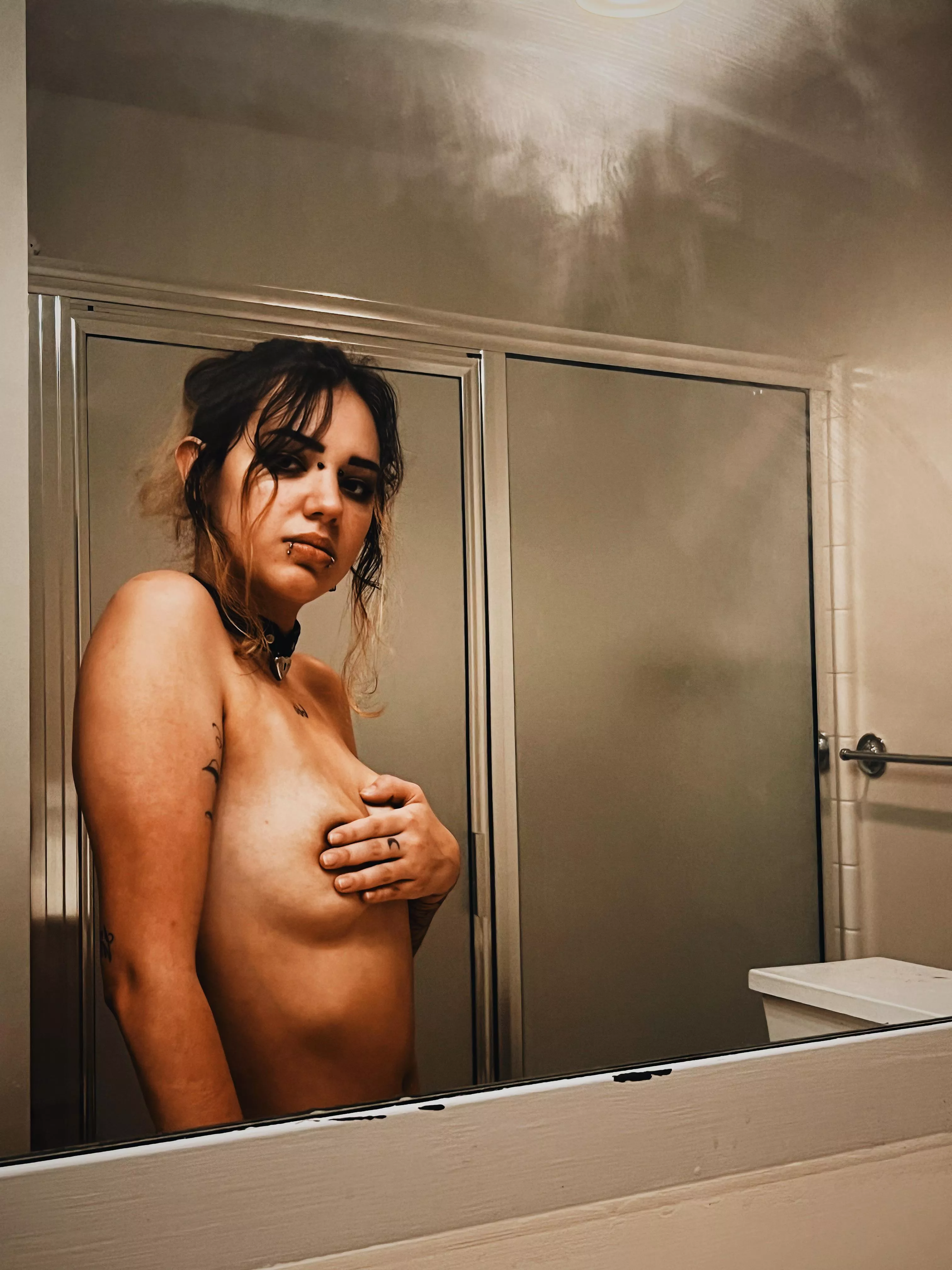 Wanna join in the shower?