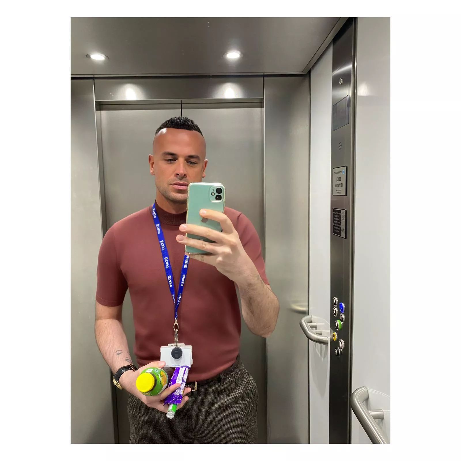 When the lift lighting is just right