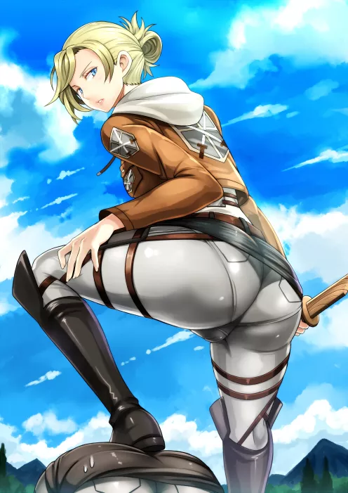 Annie Looking Back (Attack on Titan)