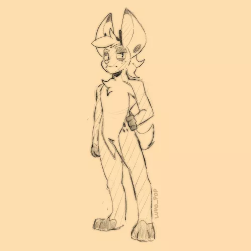 Another Sketch Commission completed (By me Luvo) ^ = ^