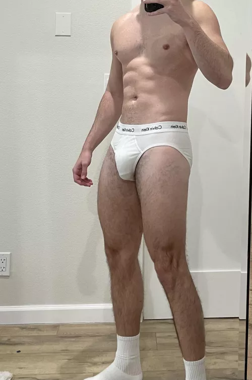 Back to briefs before class 😏