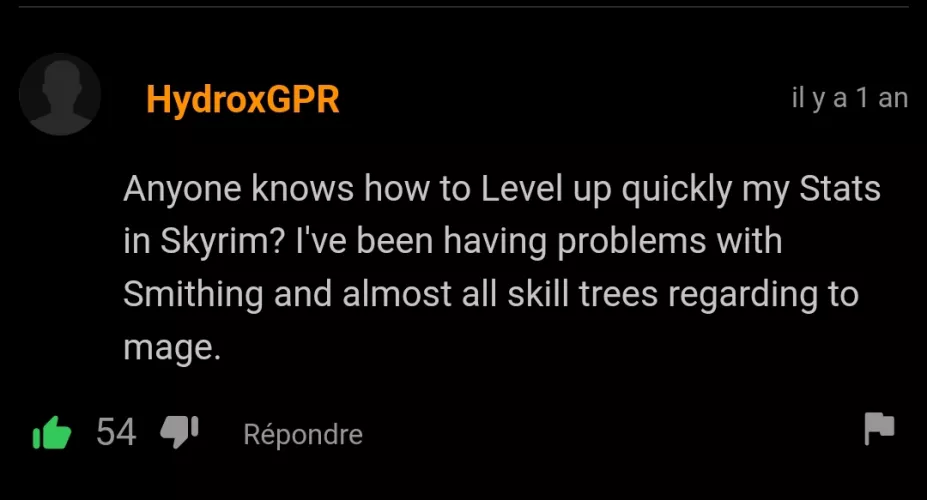 Bro's fapping while trying to level up in Skyrim