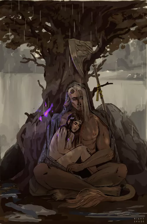 Burning spell slots to dry off is definitely worth it.