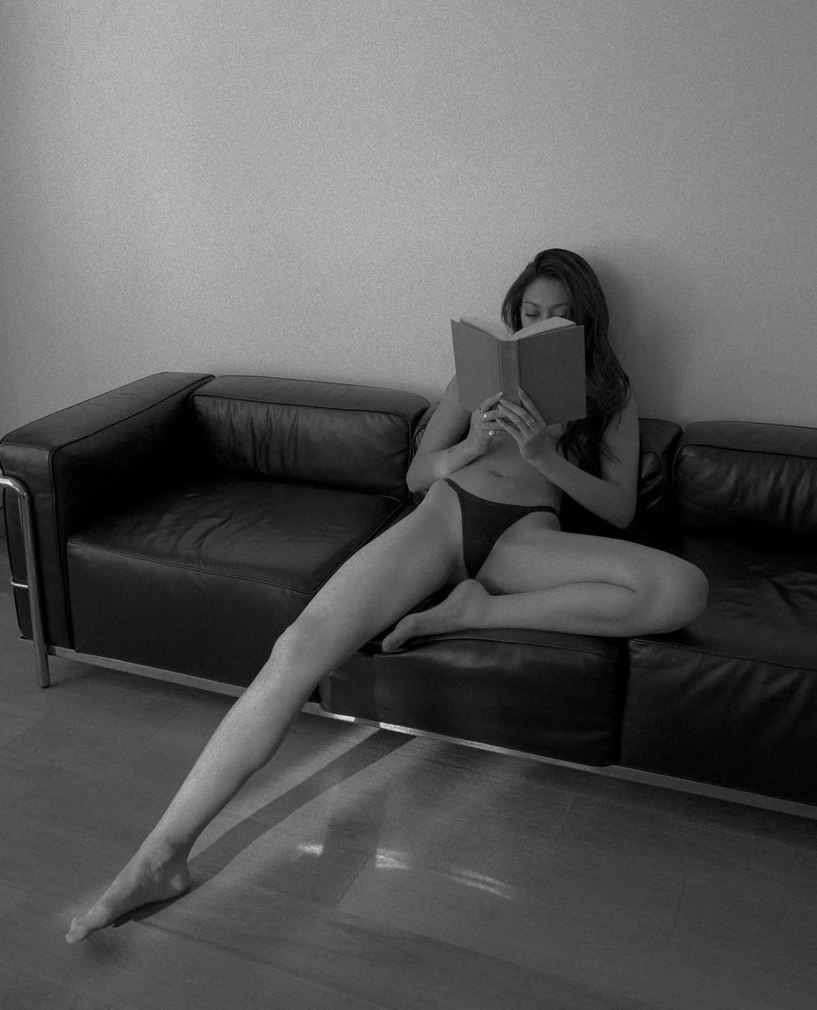 Chilling on the couch