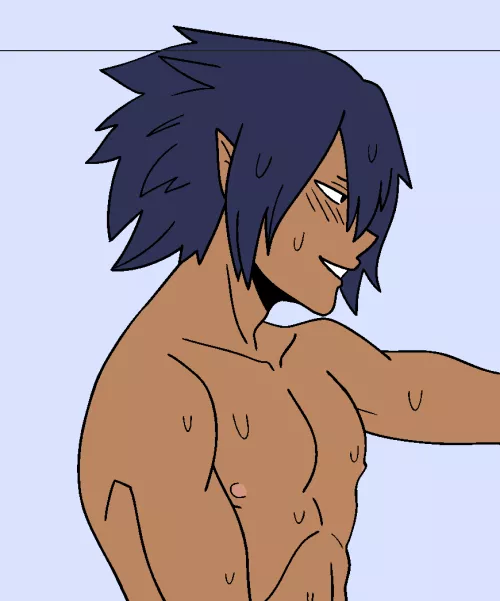 Does anyone know the creator of this? I've been looking for this specific Tamaki x Mirio shower porn ever since my nsfw twt acc got suspended. This art is from the owner messing with one of the WIPS by making Tamaki brown. It's the only thing I've eve