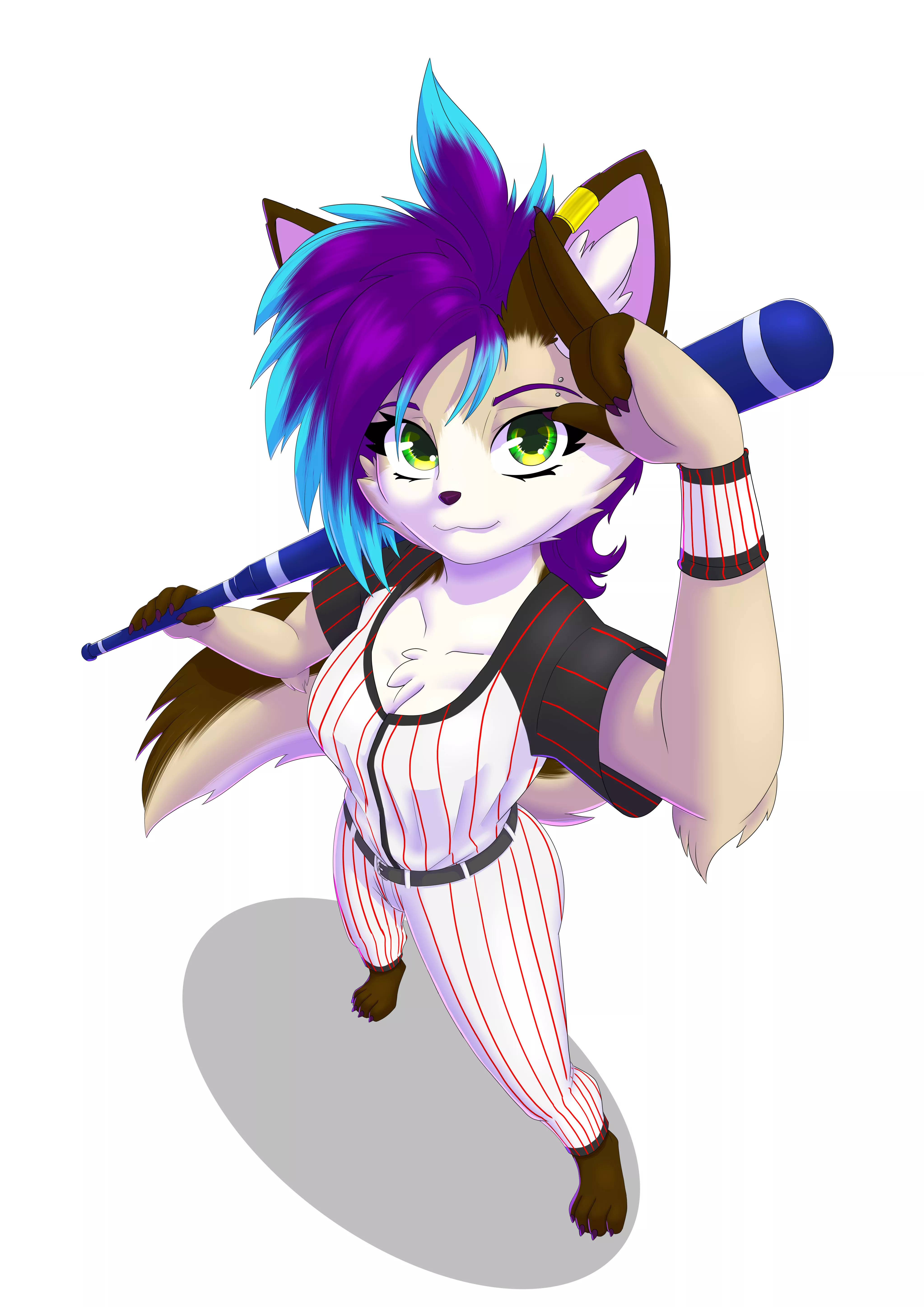 Don't forget to exercise and drink water ;D [art by me, my commissions are open, any questions DM me, info in comments]