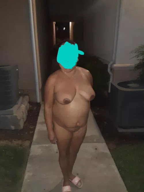 Felt like just walking around naked so I did!