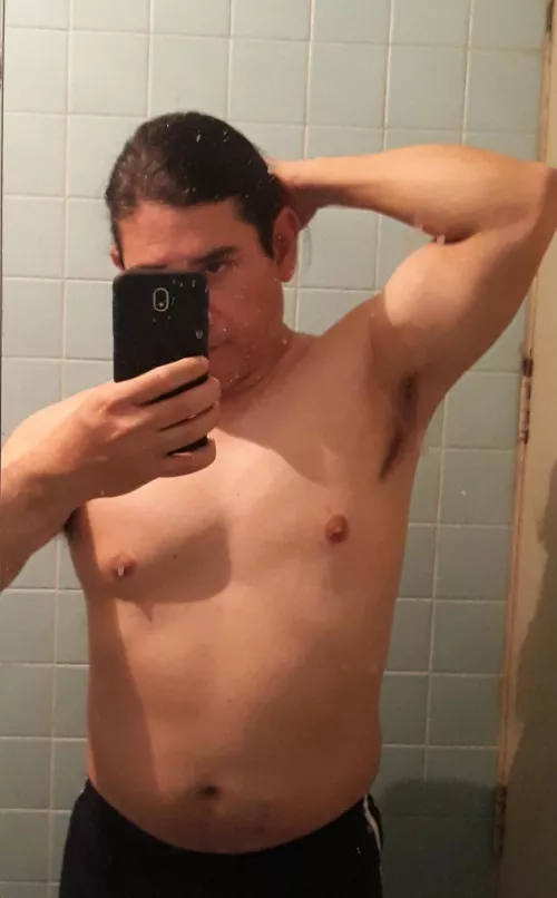 Here showing off my arm. Do you like it?