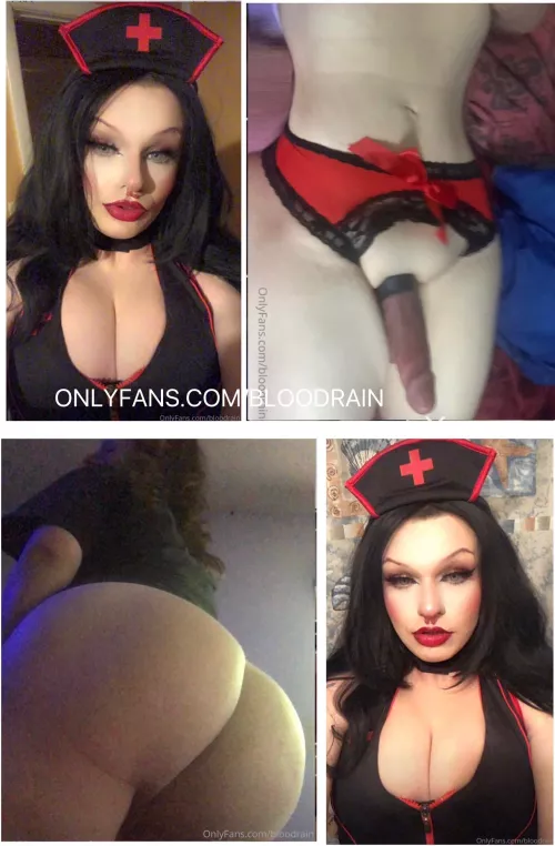 Hi, I’m going to be your nurse for the day 💉🖤