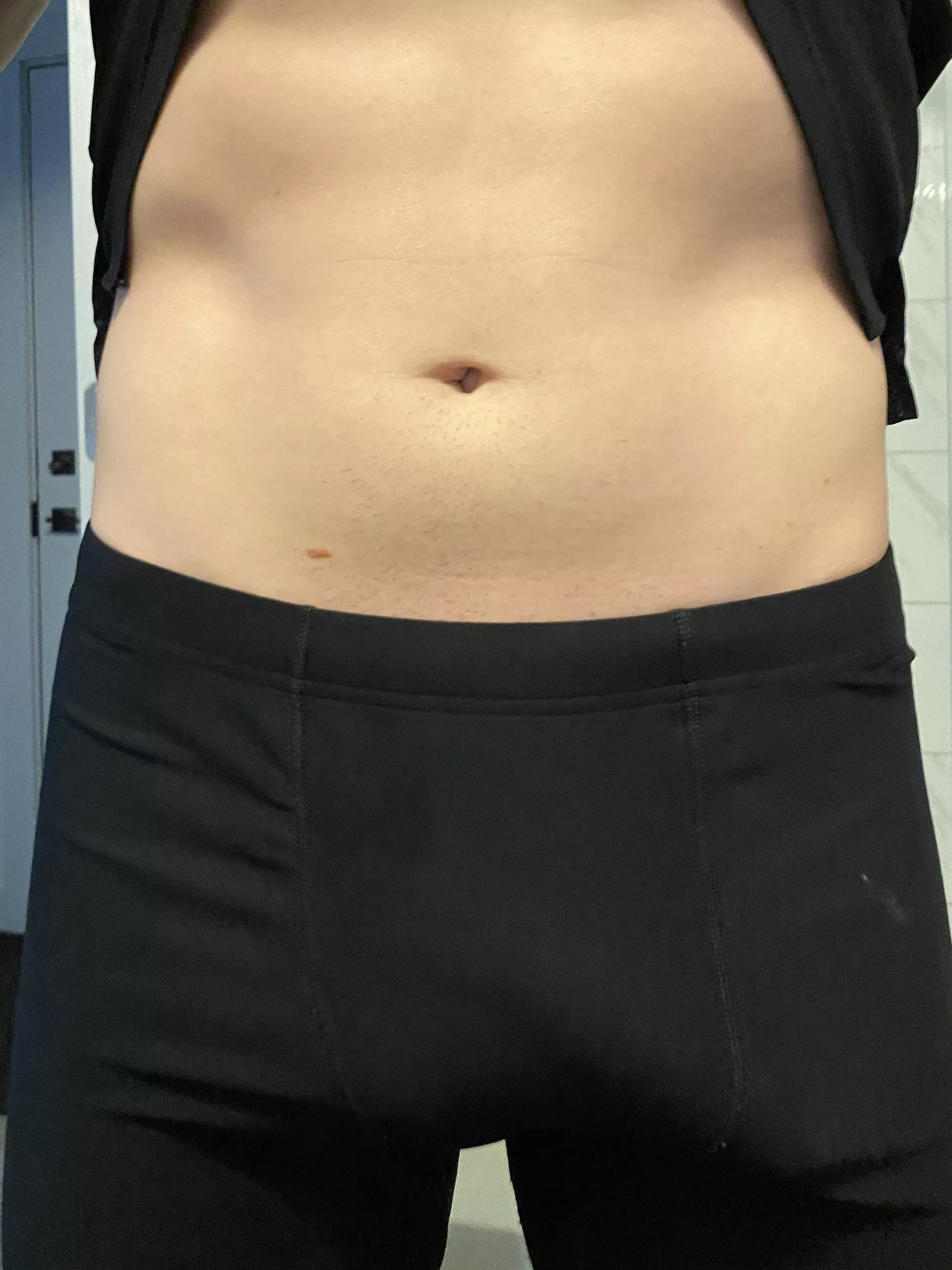 Hopefully no one at the gym will notice 😬