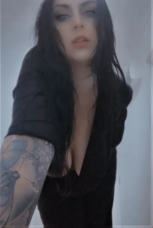 I don't know about you, but I like how my breasts hang like this.