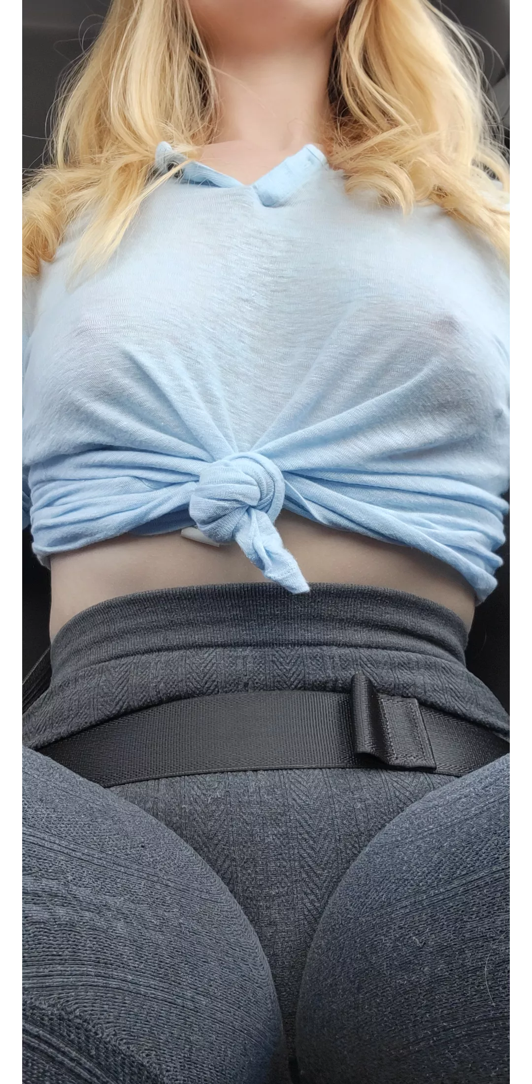 I hope the semi-truck drivers on the thruway enjoyed the view today 😄