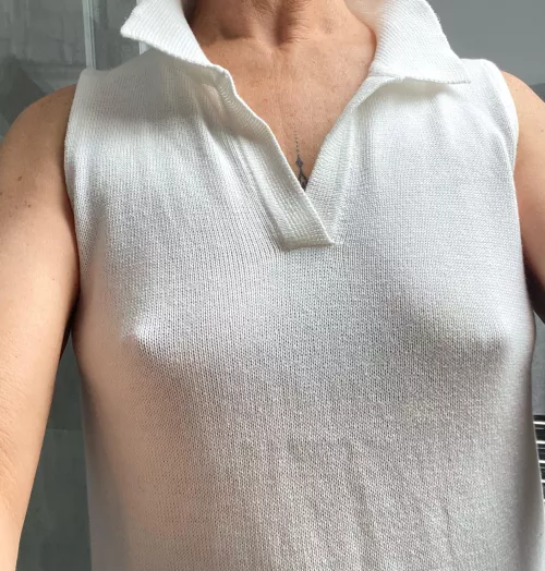 I never wear a bra if I don’t have to!