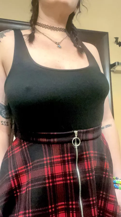 it was a pigtail kind of night 💕