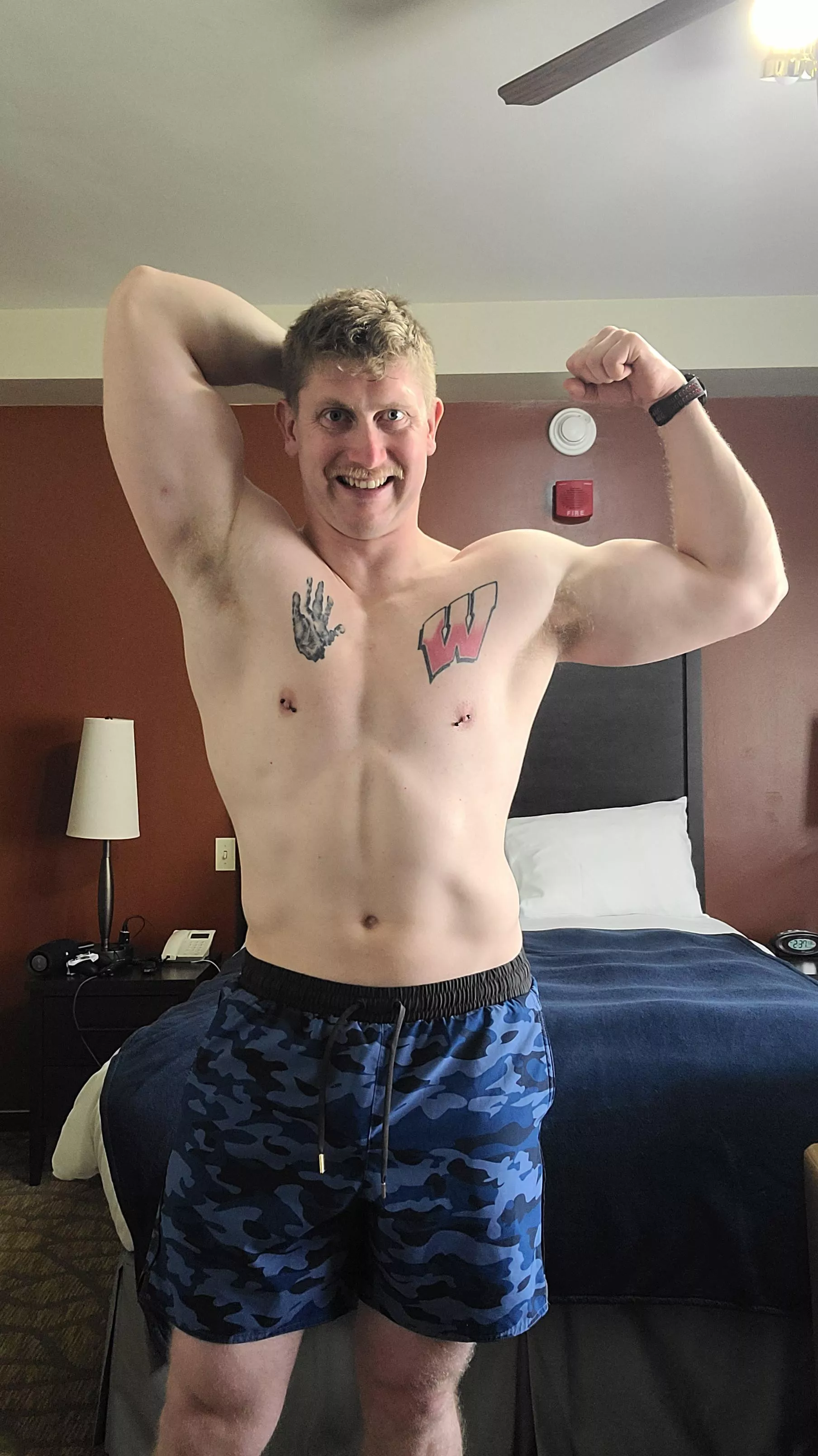 (M) I'm not afraid to show off my confidence.