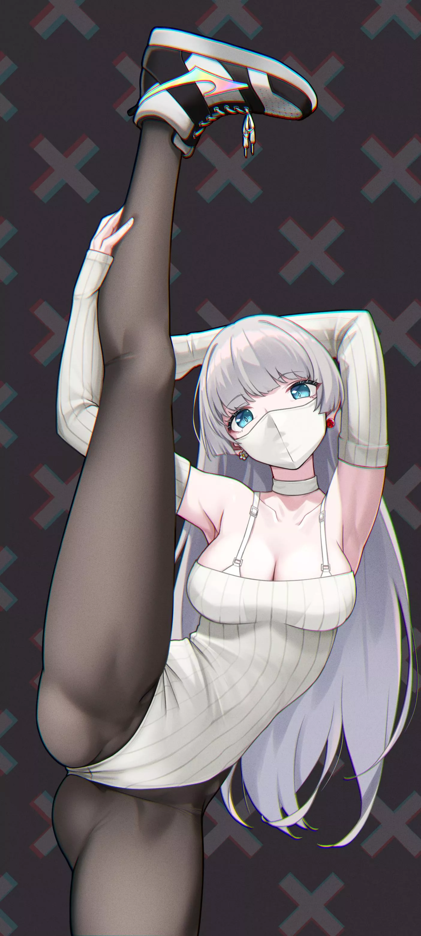 Mask, Sweater, & Tights [Artist's Original]