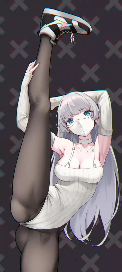 Mask, Sweater, & Tights