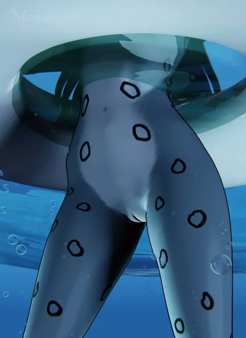 Momo gets wet (F) (monarquis)