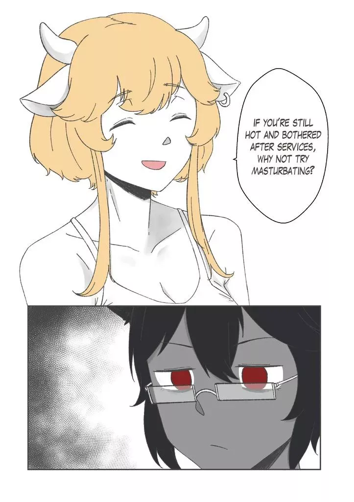 Monster girls can feel pent up, too.