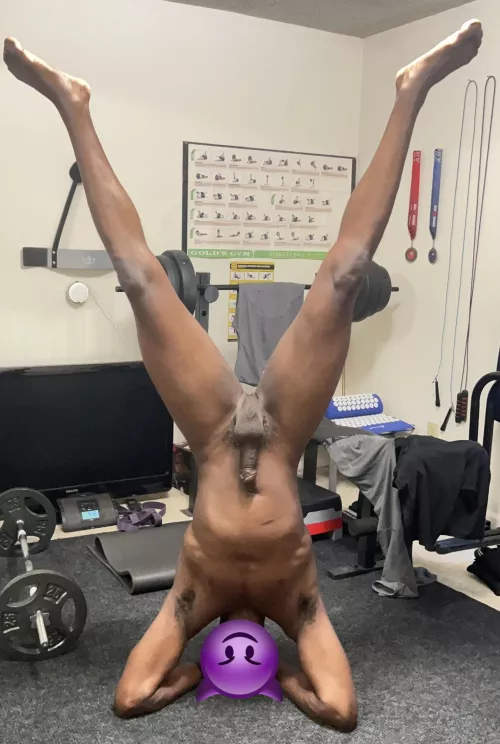 Namaste, inversions are my favorite