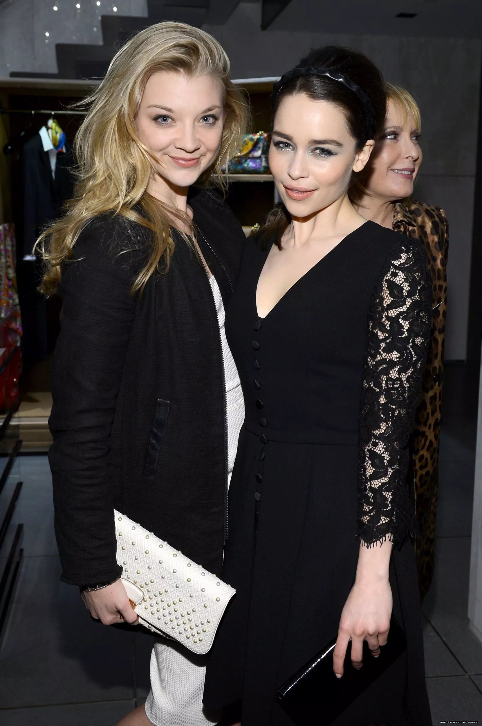 Natalie Dormer and Emilia Clarke