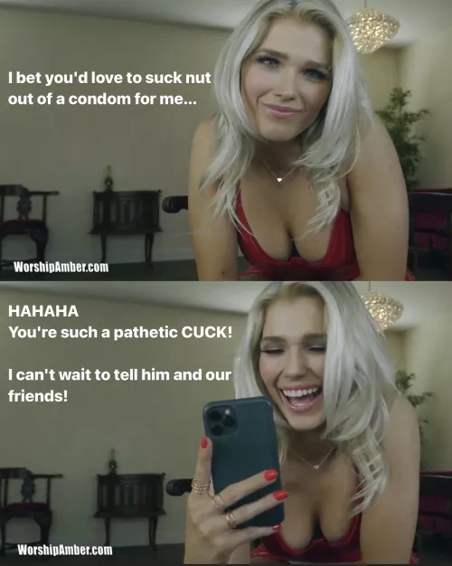 pov: your ex girlfriend takes pleasure in humiliating you