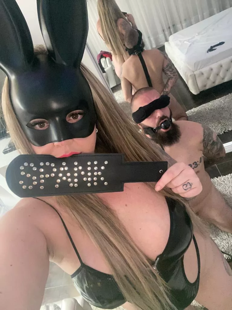 Ready to make him pay for being a naughty boy