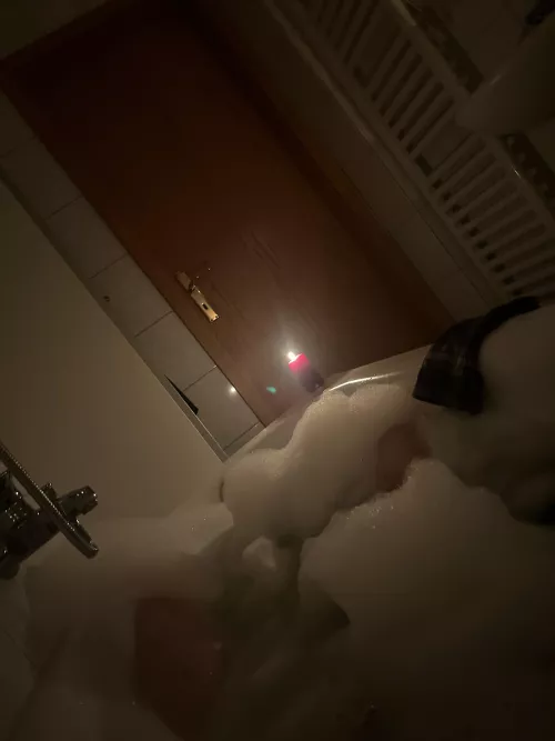 Relaxing after a hard day of work..