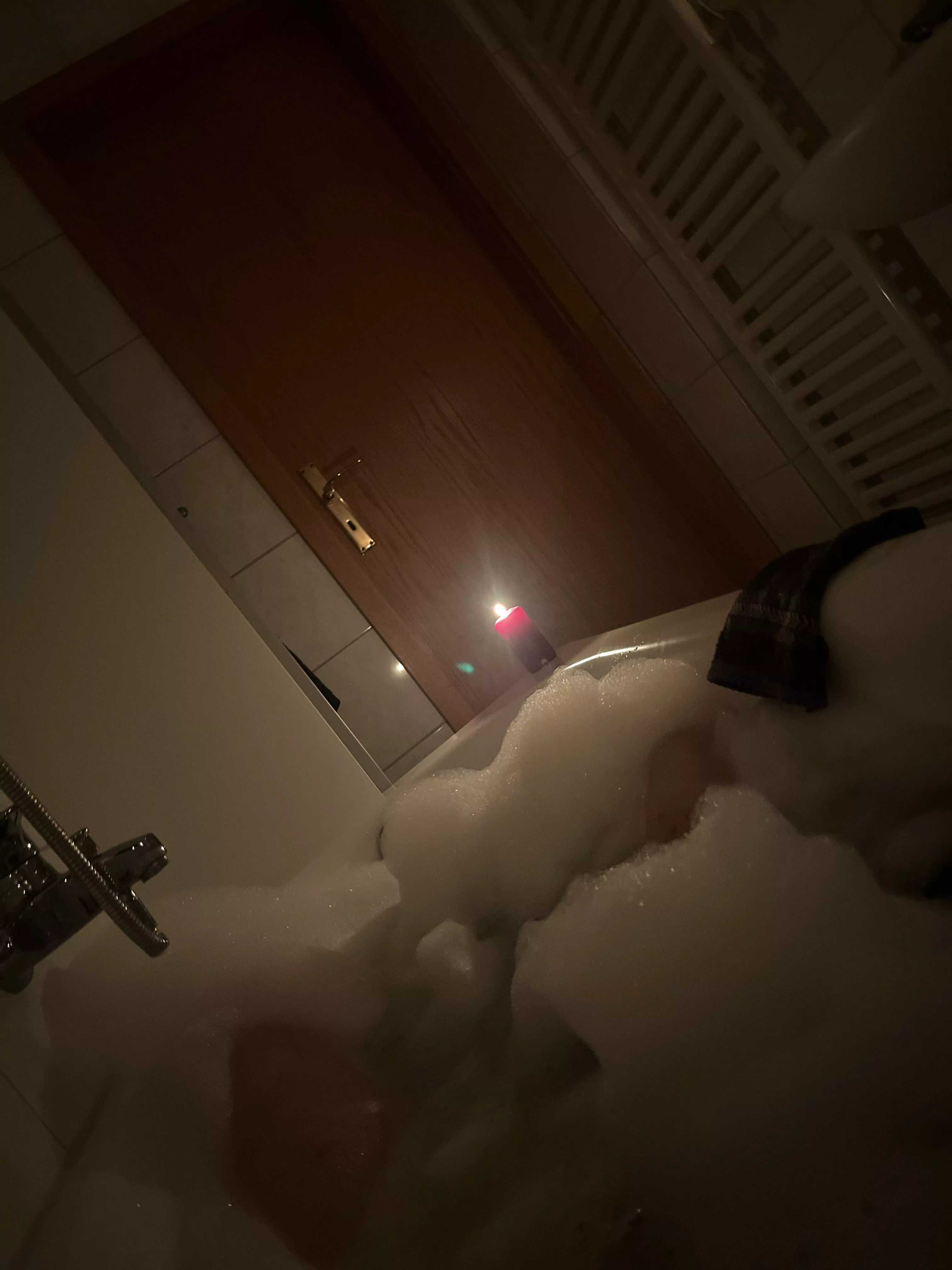 Relaxing after a hard day of work..