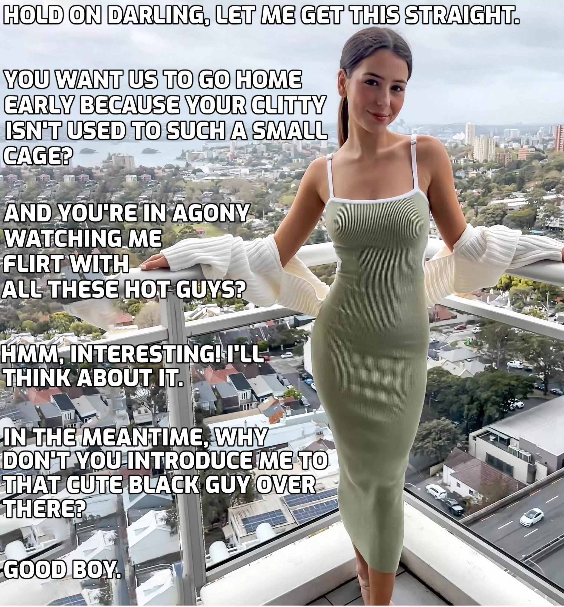 She loves breaking simps like you.